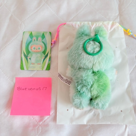 Pop Mart Big Into Energy Labubu Vinyl Plush - Serenity - Picture 7 of 8